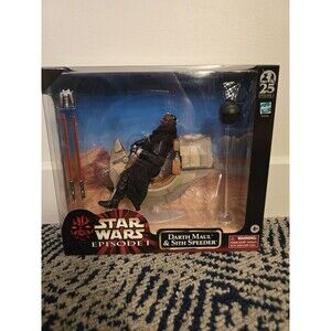 DARTH MAUL & SITH SPEEDER STAR WARS THE BLACK SERIES SDCC 2024 Hasbro Exclusive